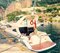 Fairline Squadron 59 Visible boat near Naples BILD 4