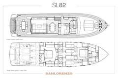 motorboot Yacht a Motore Sanlorenzo SL82 Afbeelding 11