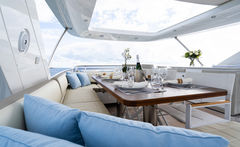 Motorboot Azimut 74 with Fly Luxury Yacht! Bild 3